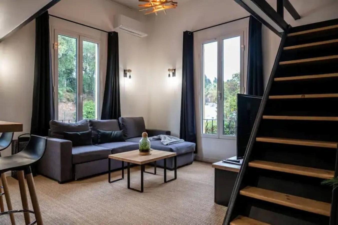 Appartement Avec Mezzanine Nice Eksteriør bilde